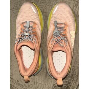 Hoka One One Women’s Bondi 8 Orange/Pink Running Shoes 1127952‑SCPP Size 9.5